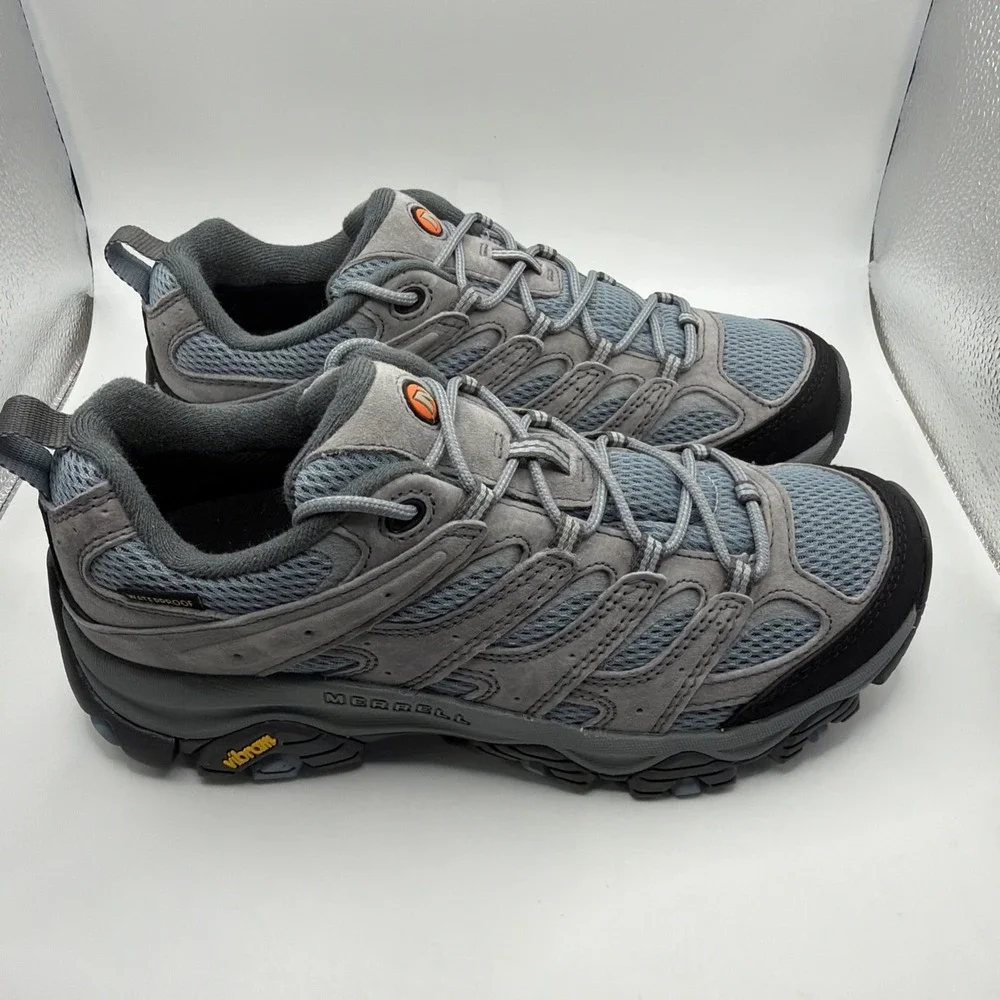 Merrell Moab 3 WP Women's Waterproof Hiking Shoes - Altitude (Bleu) Size 9M. New